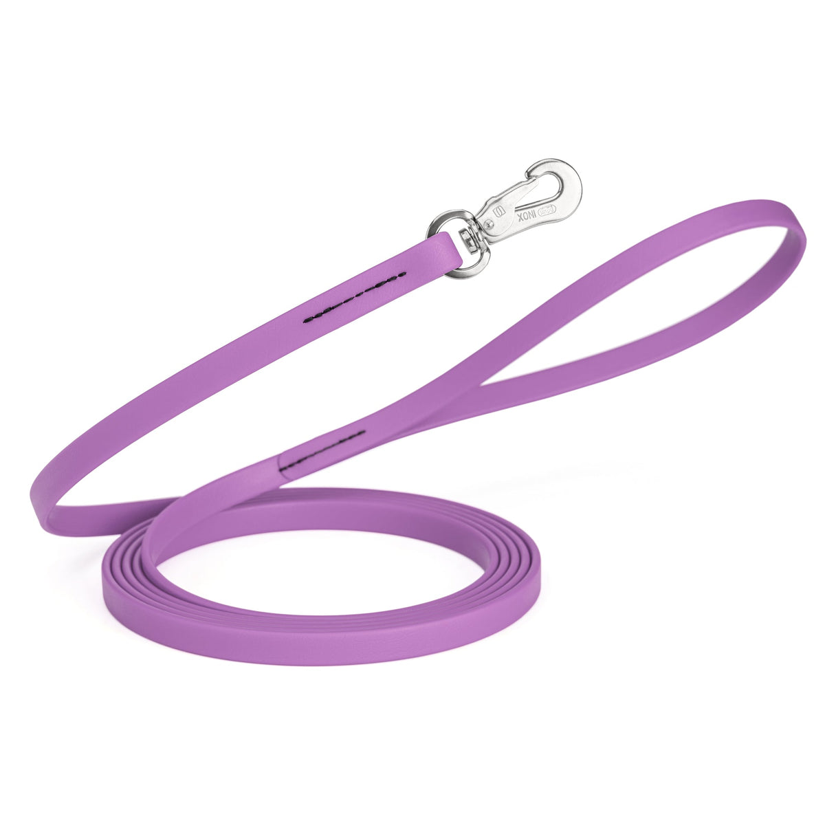 Viper 20 ft Biothane Long Line – Herm Sprenger Hook – Amethyst Purple