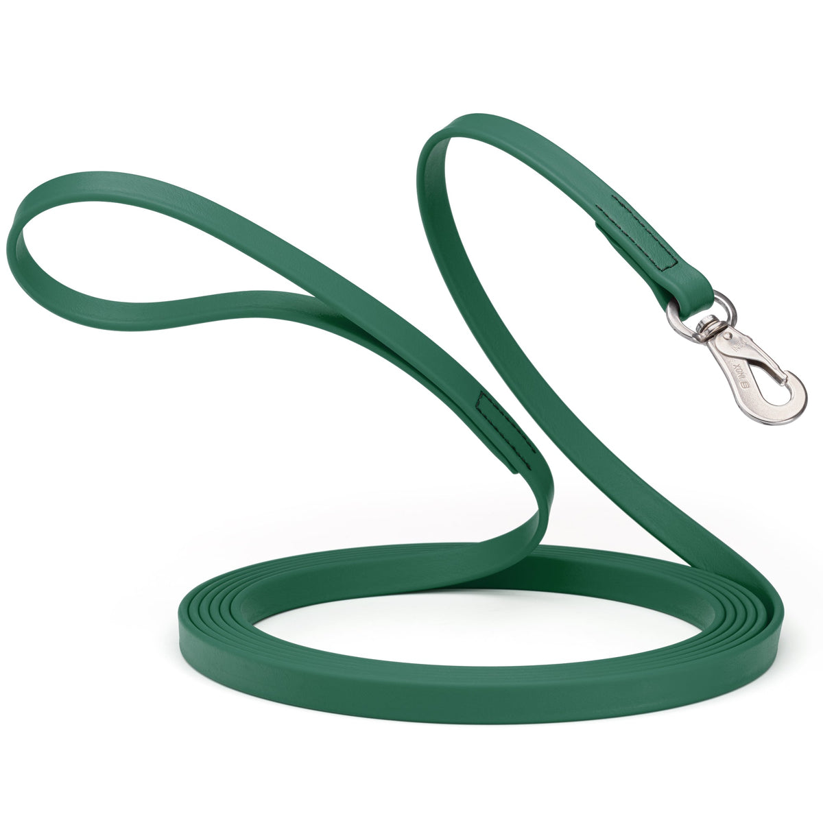 Viper 33 ft Biothane Long Line – Herm Sprenger Hook – Hunter Green