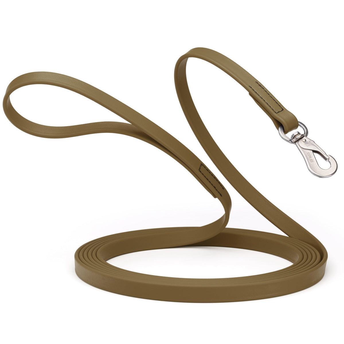 Viper 20 ft Biothane Long Line – Herm Sprenger Hook – Coyote Brown