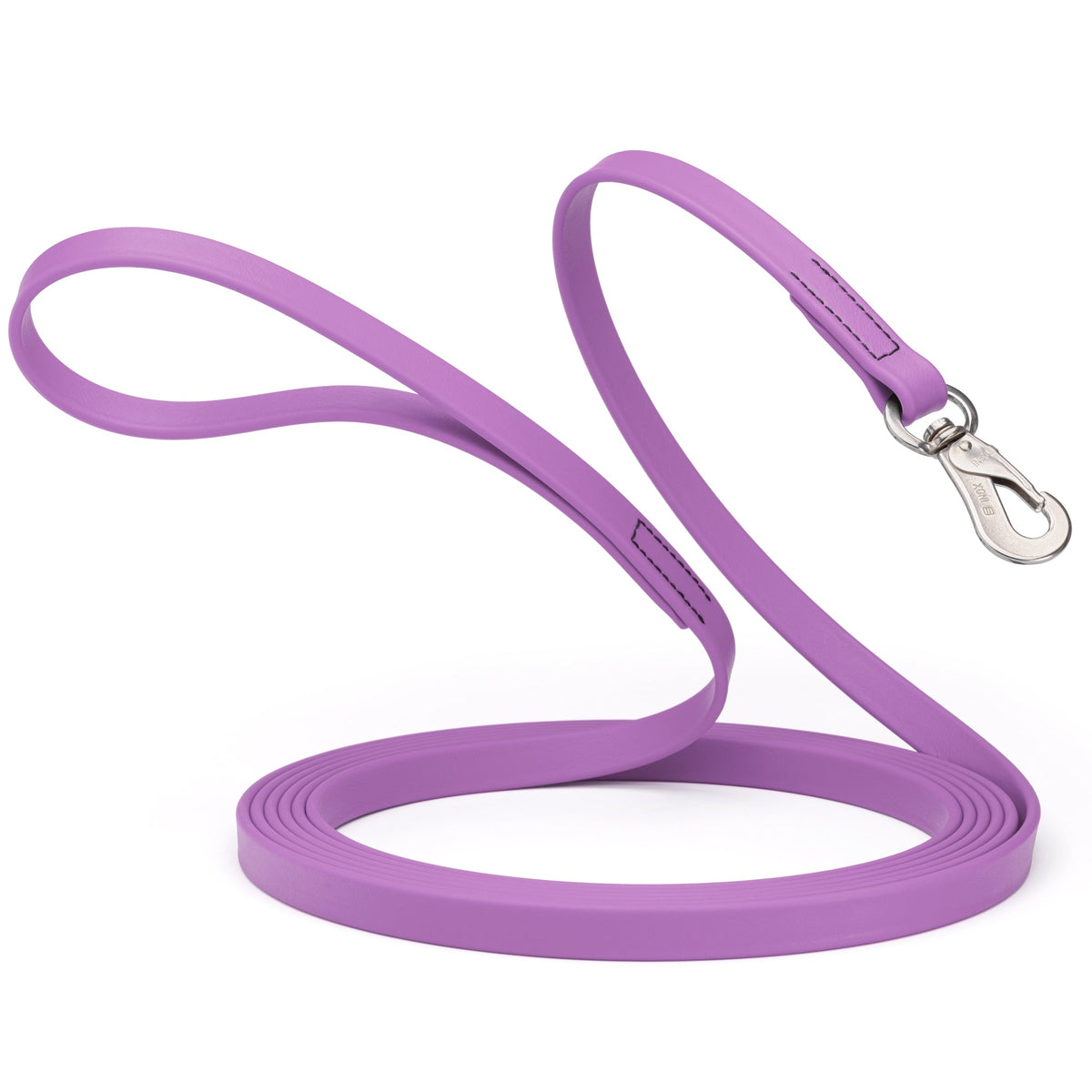 Viper 33 ft Biothane Long Line – Herm Sprenger Hook – Amethyst Purple