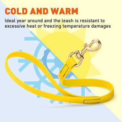 Viper Biothane Traffic Lead - Brass Hardware