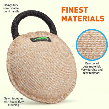 Viper Round Dog Bite Pillow
