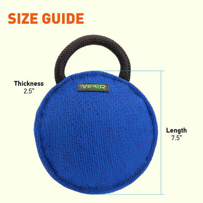 Viper Round Dog Bite Pillow
