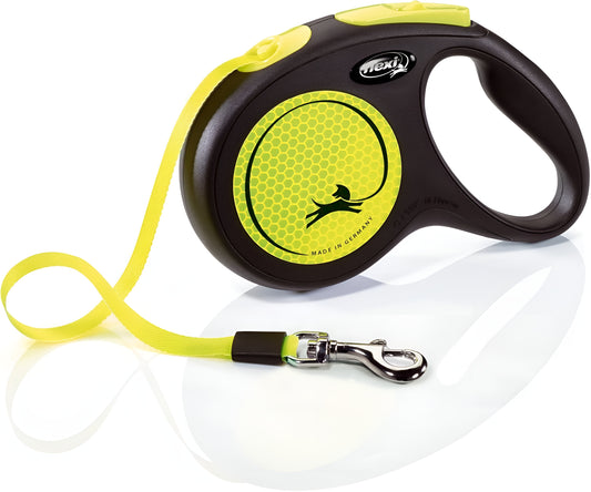 Durable Nylon Flexi Leash with Rust-proof Fittings