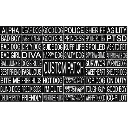 Personalized Removable Patches (Set of 2)