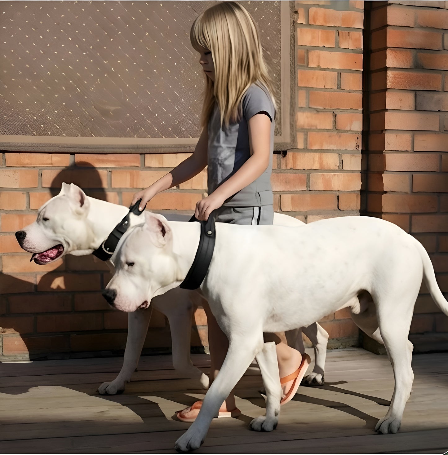 Viper Biothane Working Dog Collar with Integrated Handle