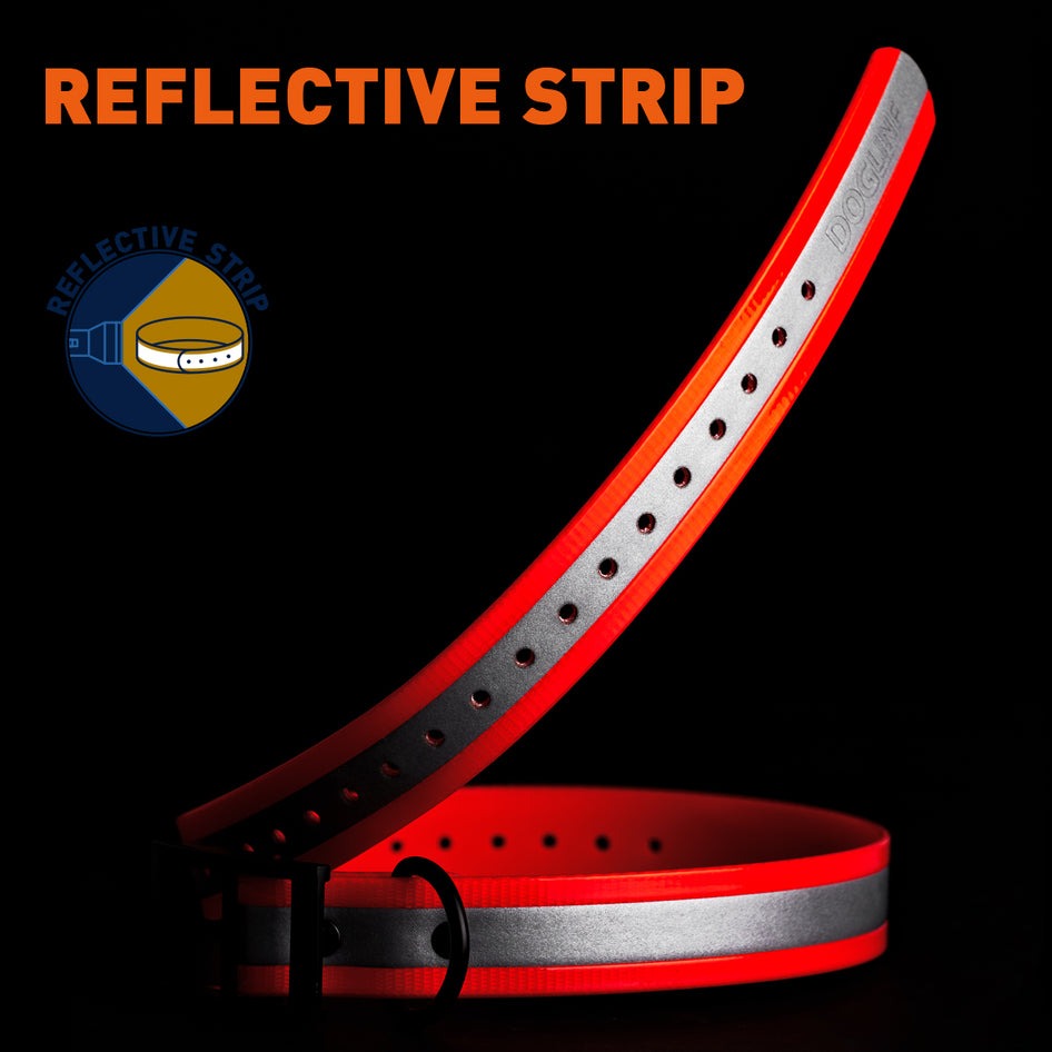 Biothane Reflective E-Collar Replacement Strap