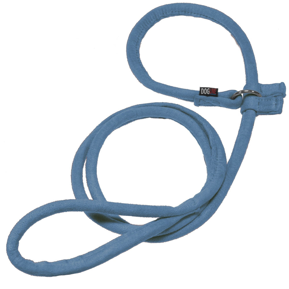Comfort Microfiber Round Slip Lead – Soft Training Lead 60" – Blue