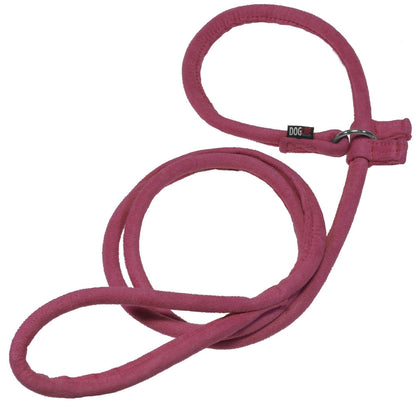 Comfort Microfiber Round Slip Lead – Soft Training Lead 60" – Pink