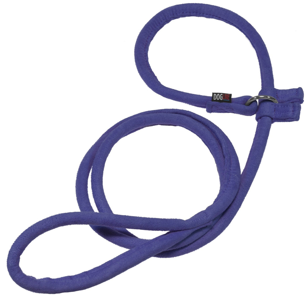 Comfort Microfiber Round Slip Lead – Soft Training Lead 60" – Purple