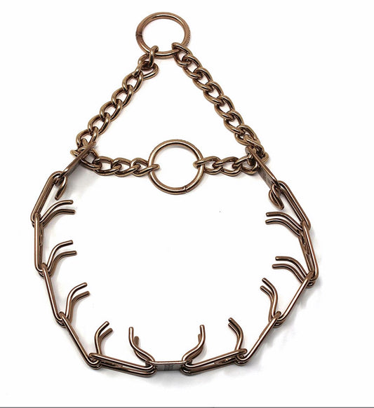 Herm Sprenger Curogan Prong Collar con junta tórica