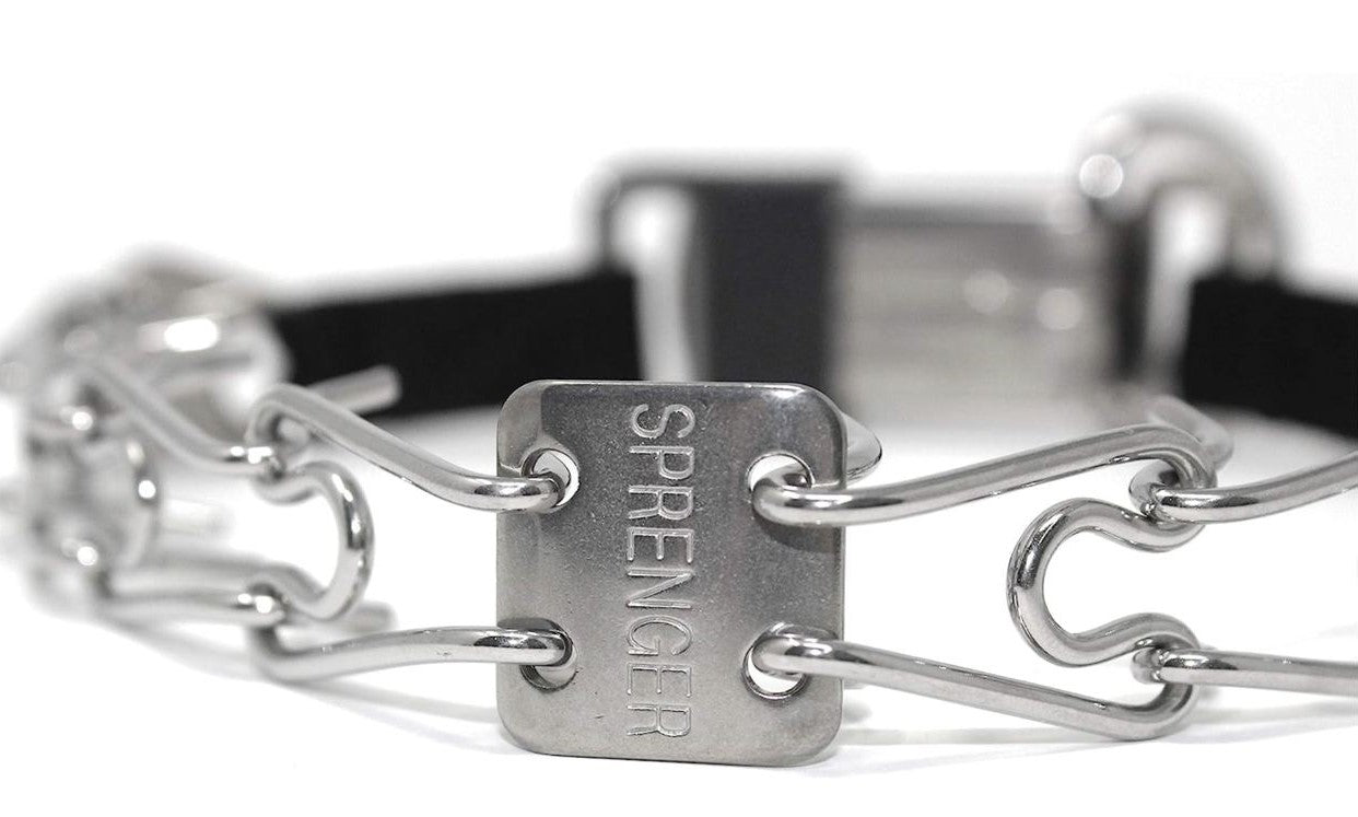 Herm Sprenger Stainless Steel Prong Collar with QR Buckle