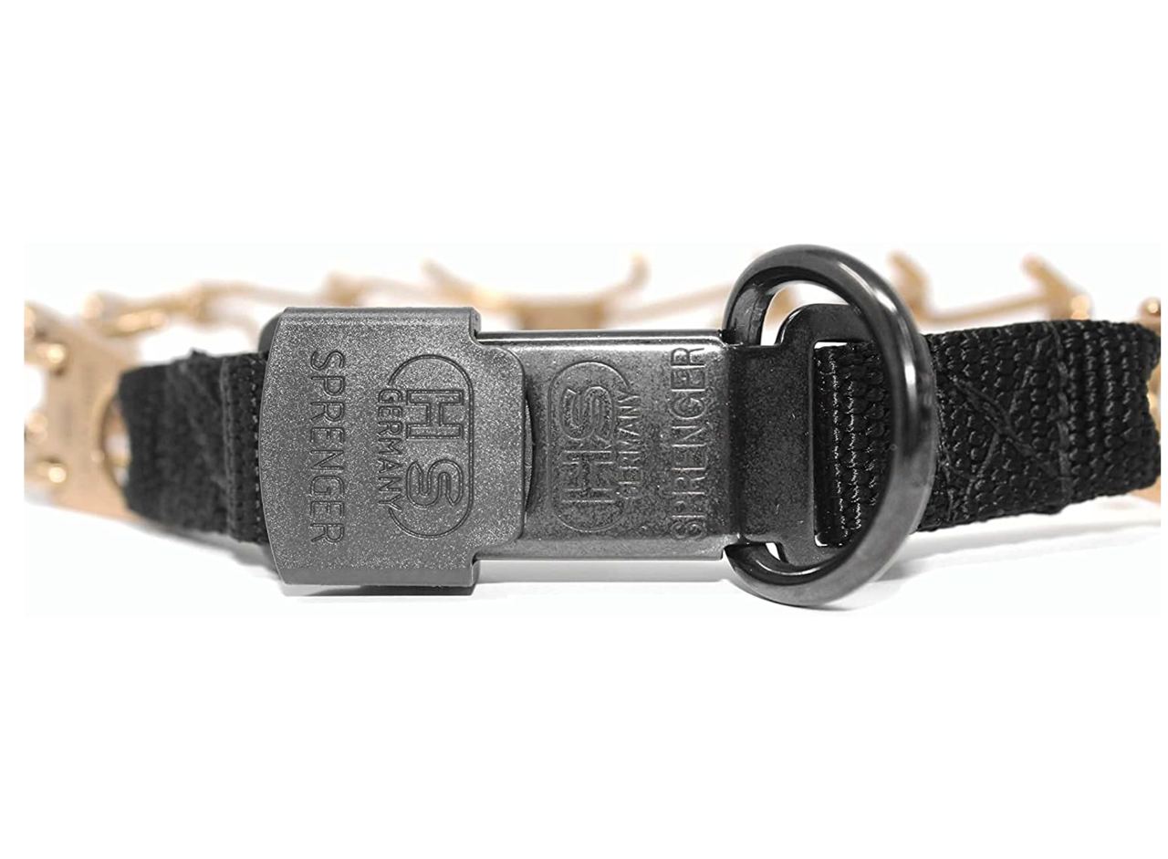 Herm Sprenger Curogan Prong Collar with QR Buckle