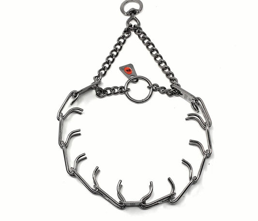 Herm Sprenger Stainless Steel Prong Collar with Swivel