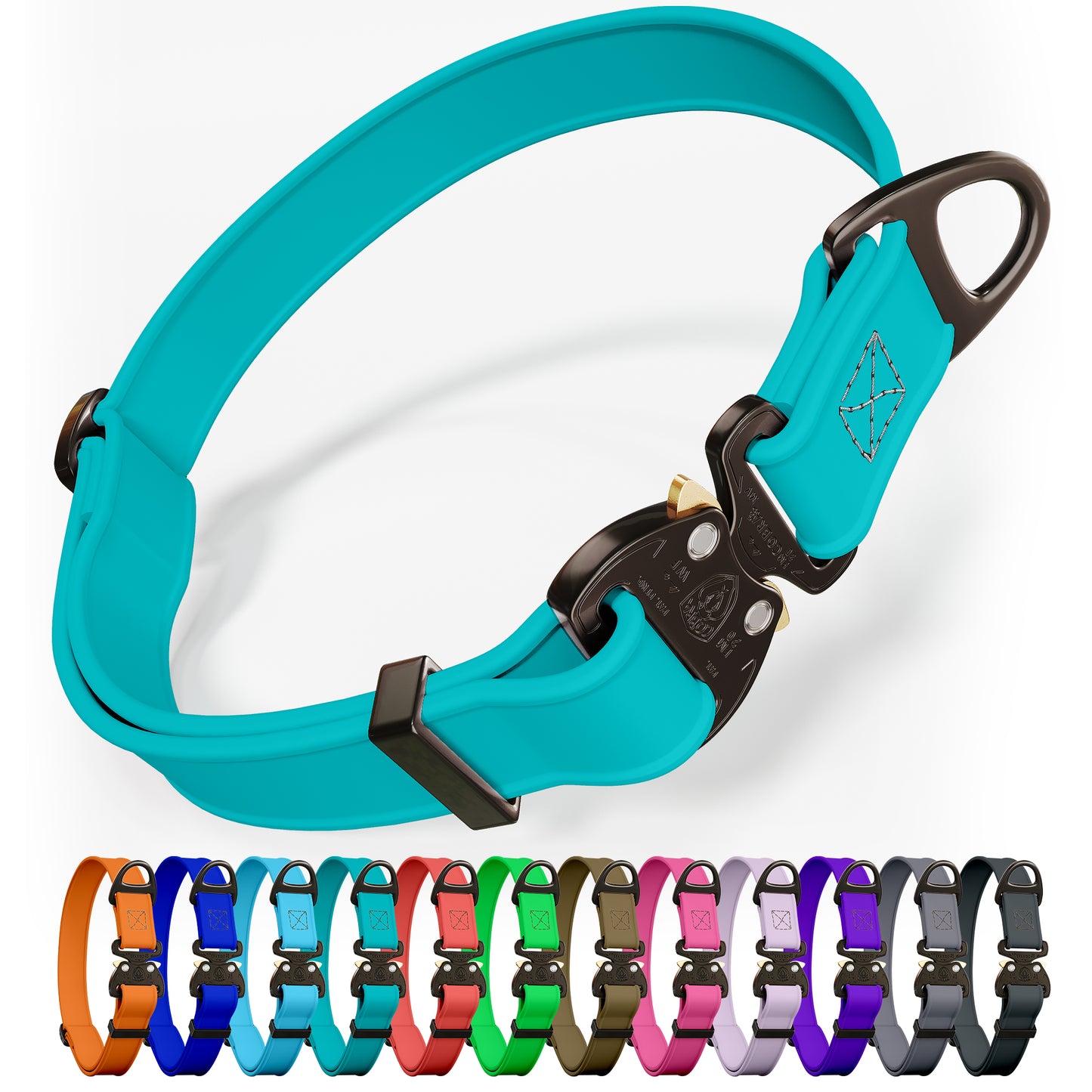 NexaPaw Biothane Dog Collar with Cobra Buckle