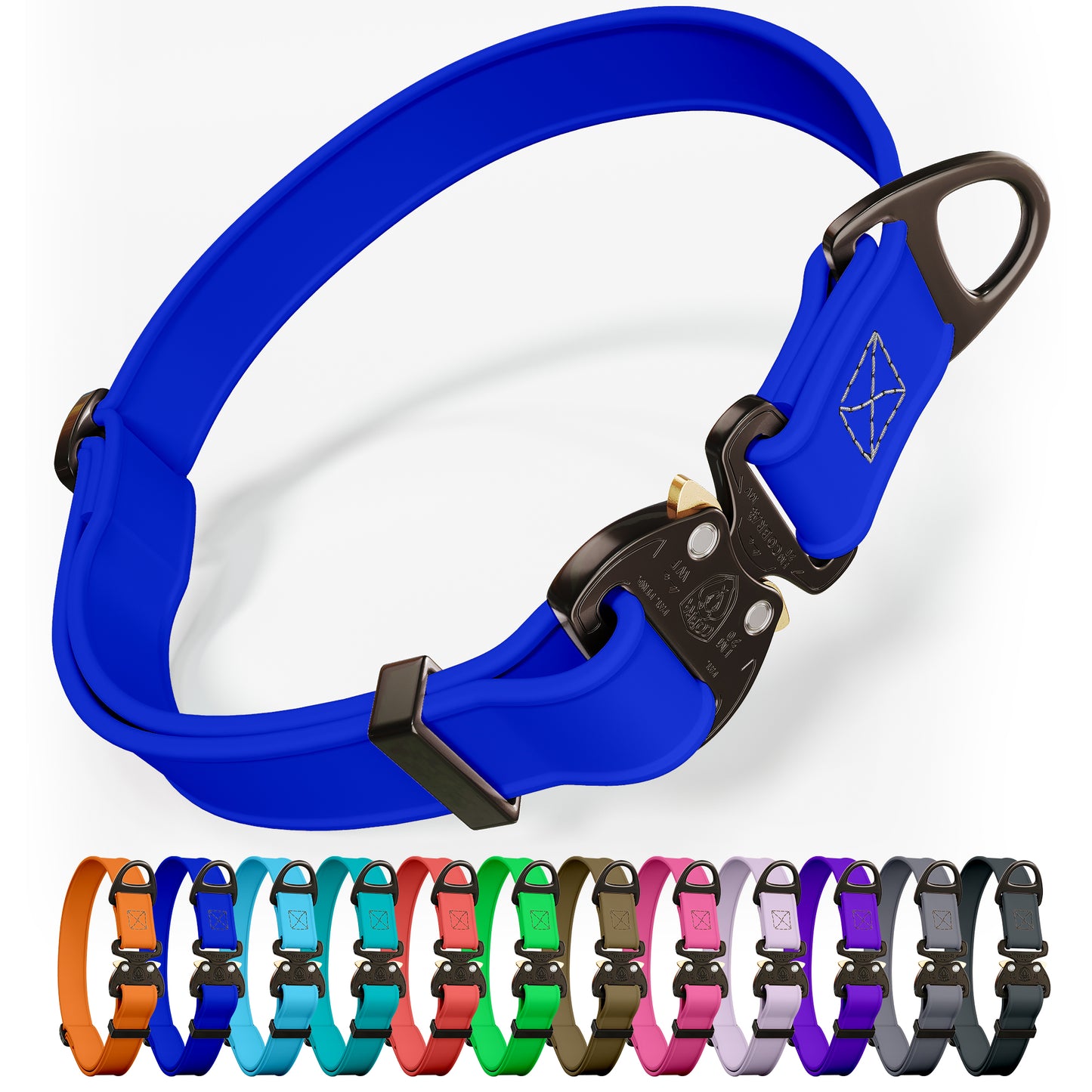 NexaPaw Biothane Dog Collar with Cobra Buckle